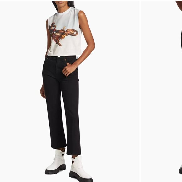 RE/DONE | 70S Crop Boot Jeans - Picture 2 of 12